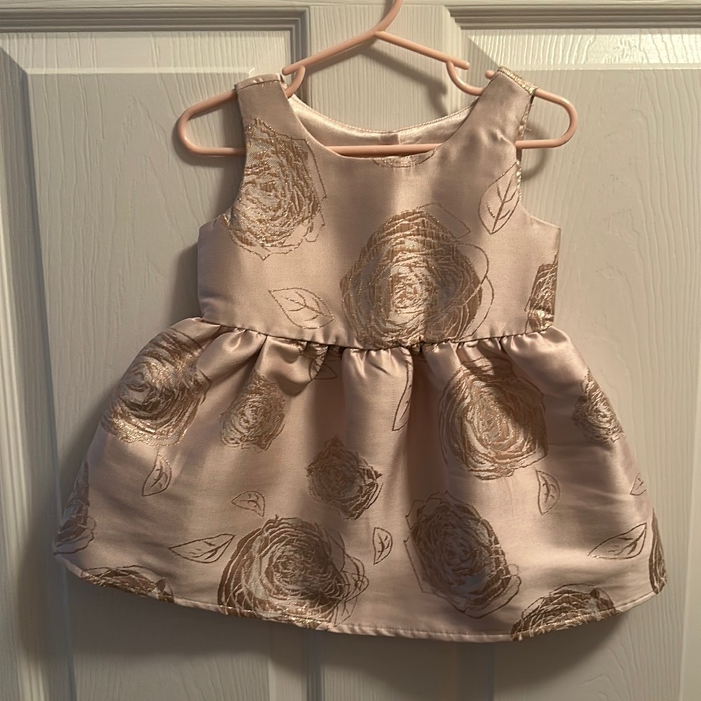 Rose Gold Formal Dress 18-24M